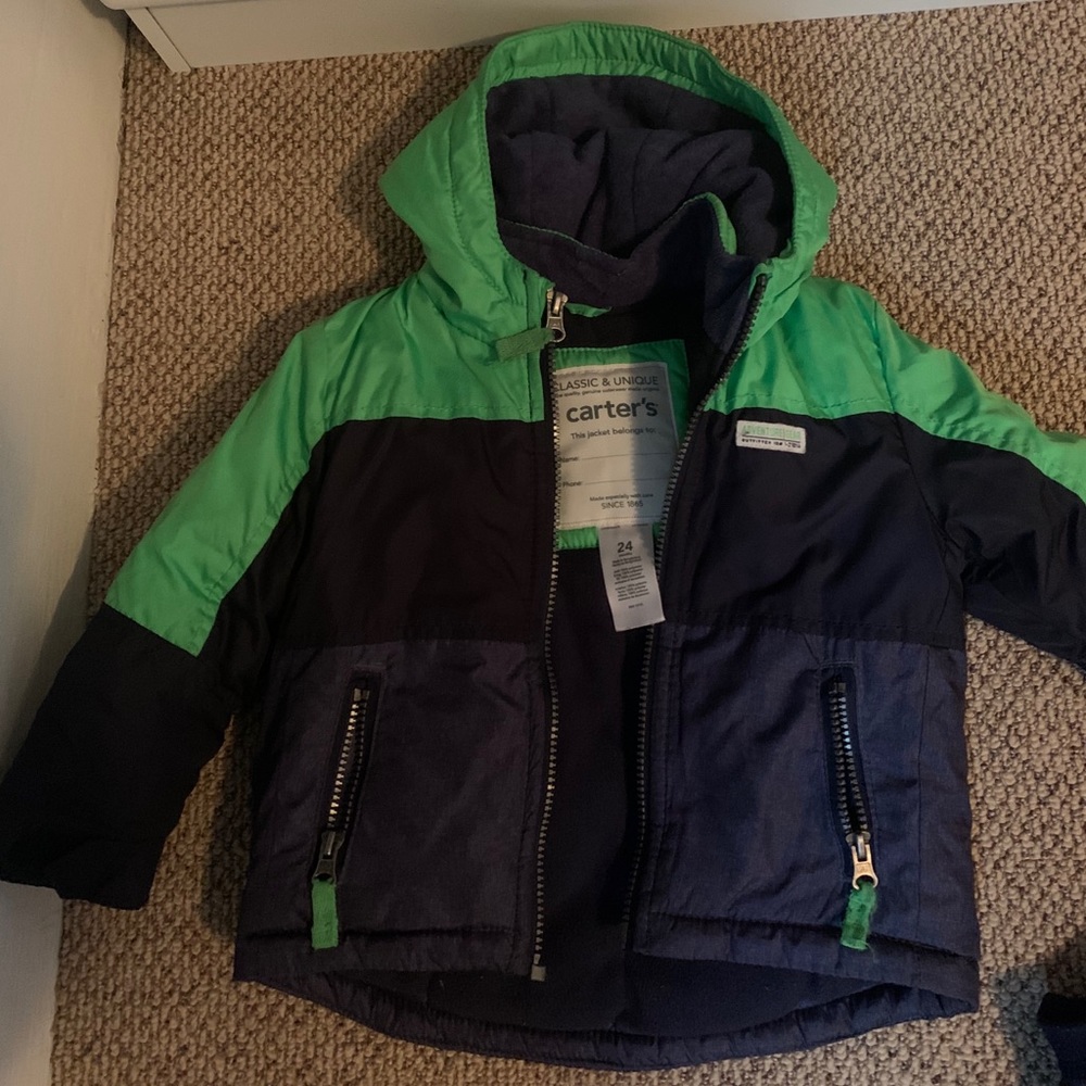 Carter’s winter coat